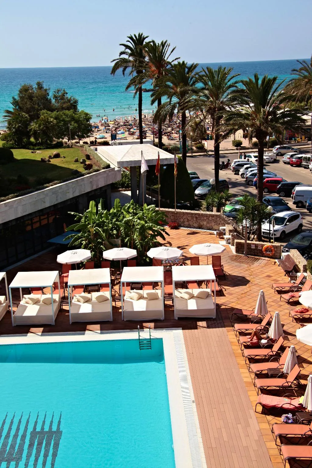 Terrace, Serrano Palace, Majorca