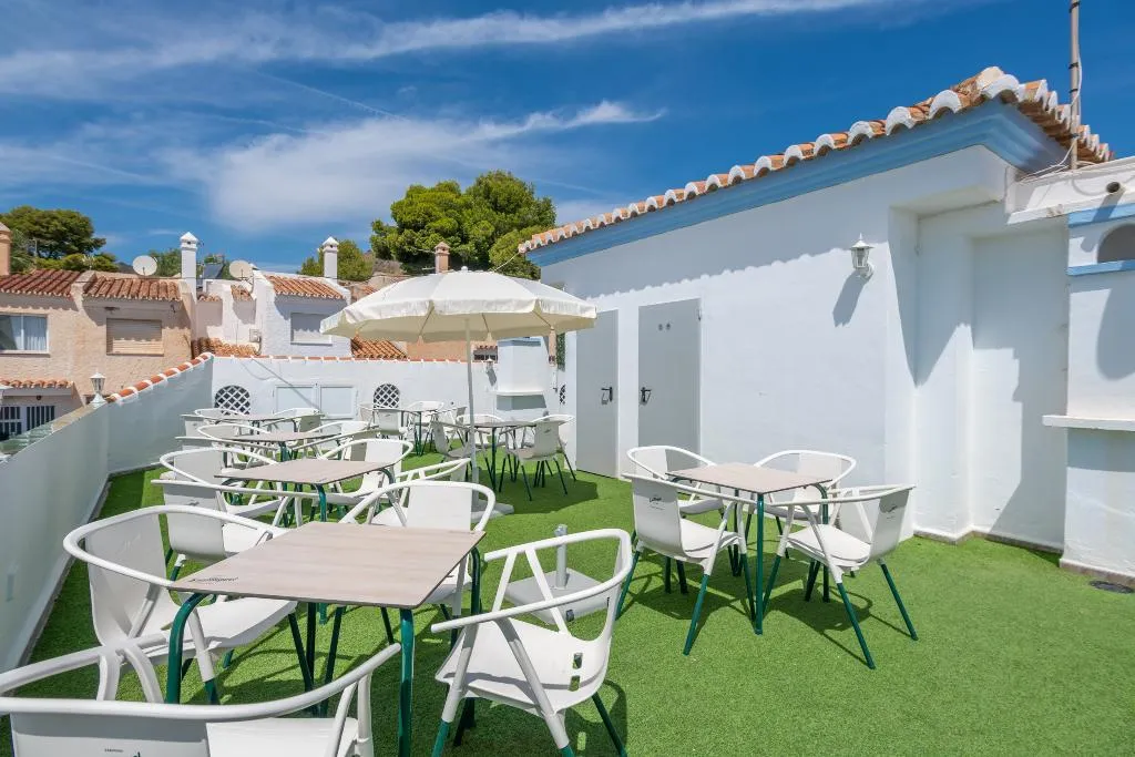 Terrace, Hotel Playamaro, Costa Del Sol