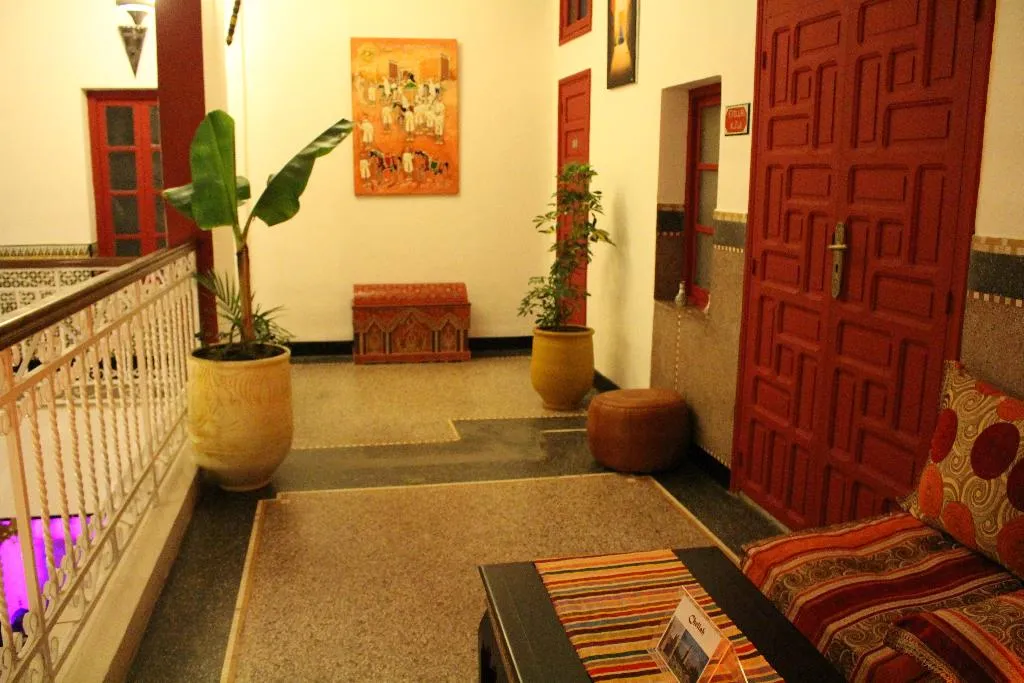 Lobby, Riad Meftaha, Rabat