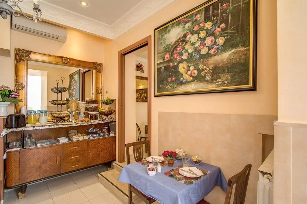 Restaurant, Hotel Caravaggio, Rome