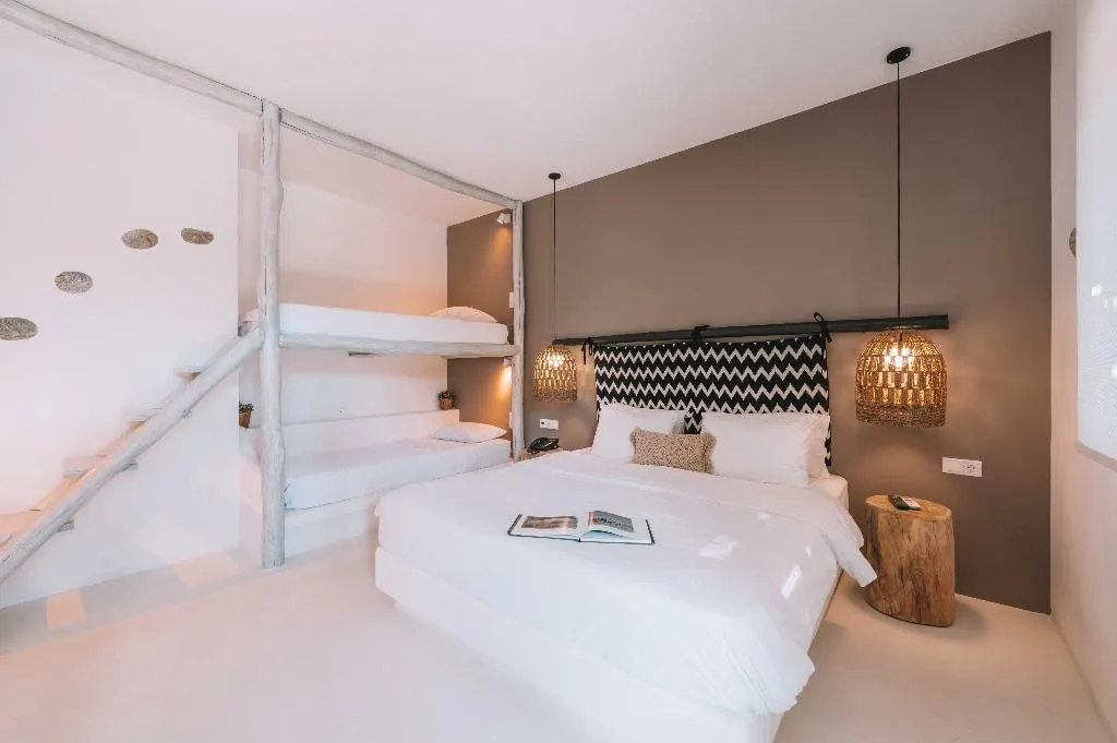 FAMILY ROOM CAPACITY 4 Room, My Mykonos Boutique by Mr and Mrs White, Mykonos
