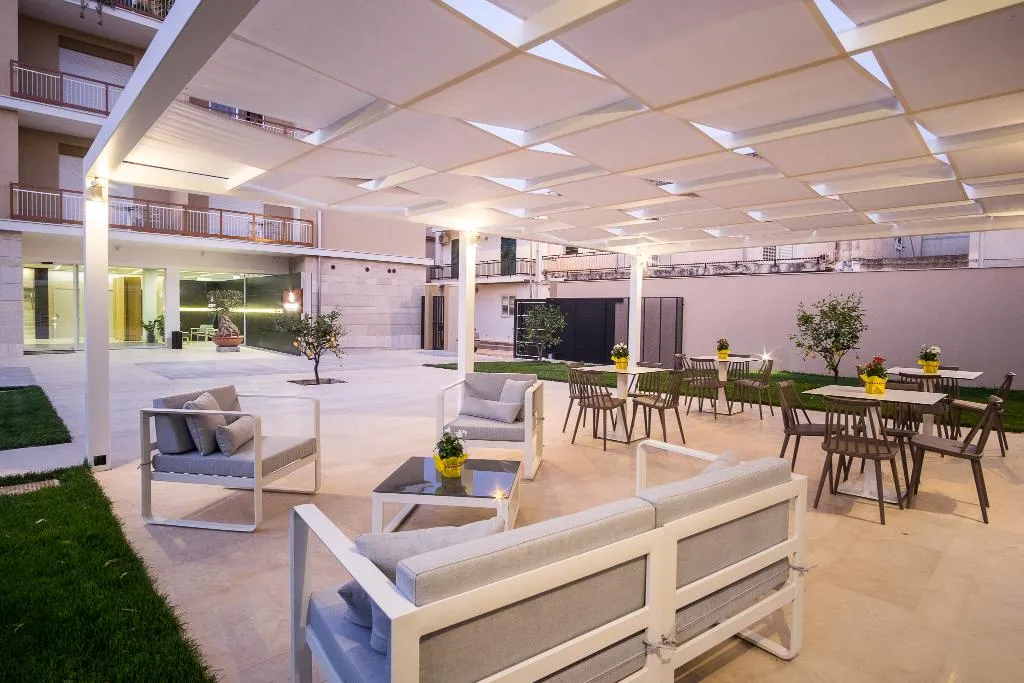 Terrace, Netum Hotel, Catania