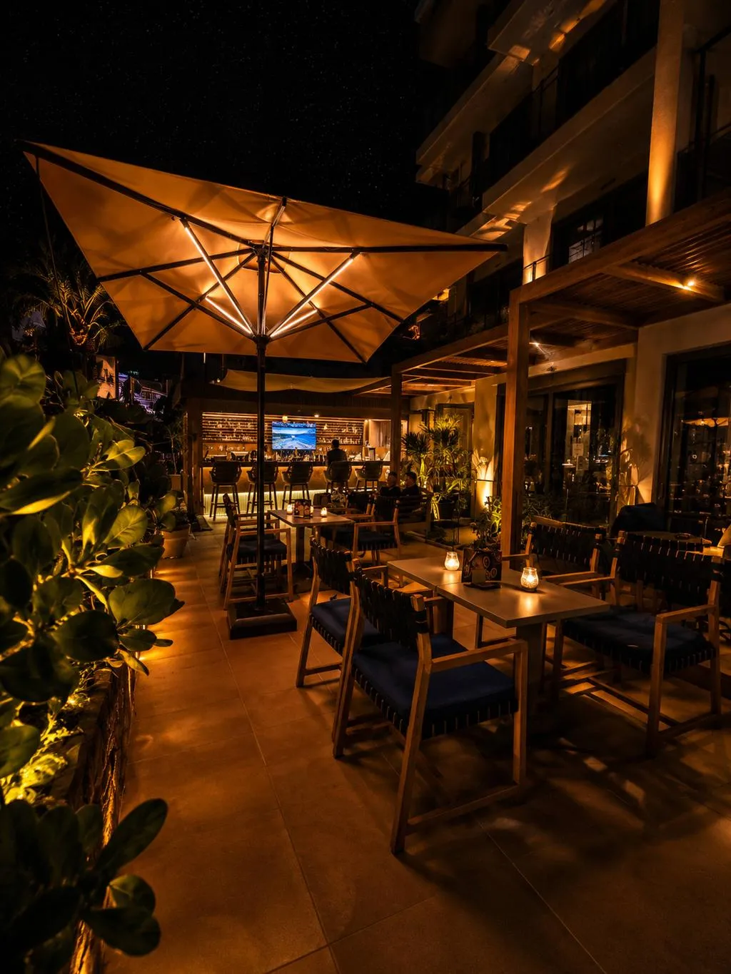 Bar, Palmera Beach Hotel & Spa, Crete