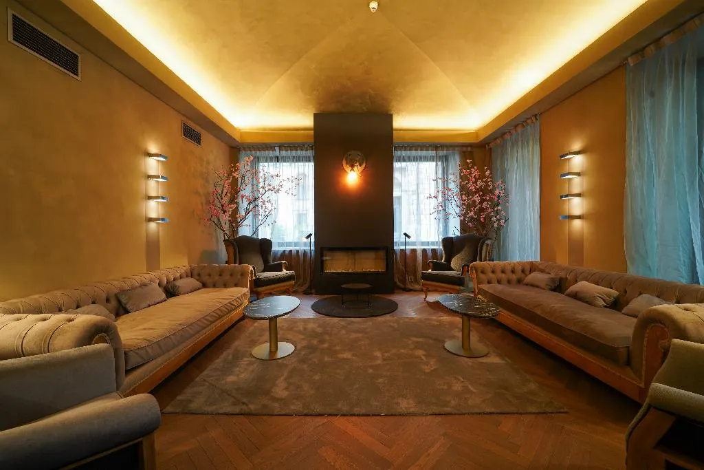Lobby, 987 Design Prague hotel, Prague