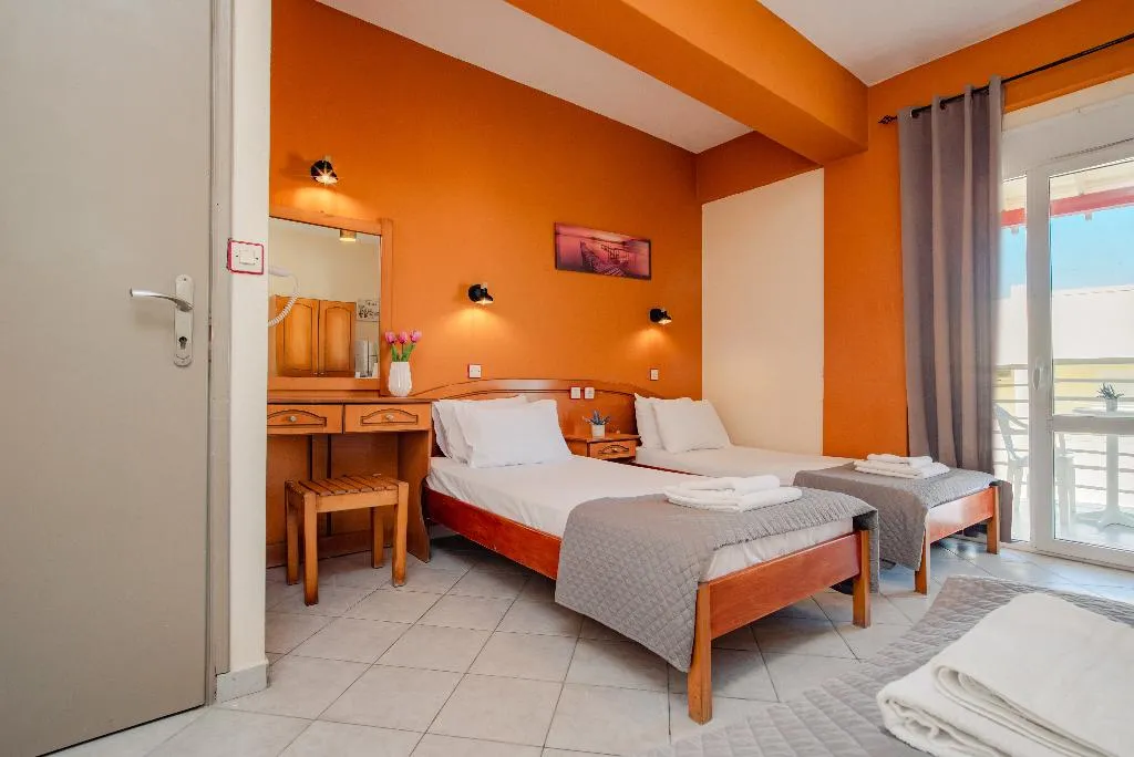 TRIPLE BASIC Room, Solena Studios Kavos, Corfu
