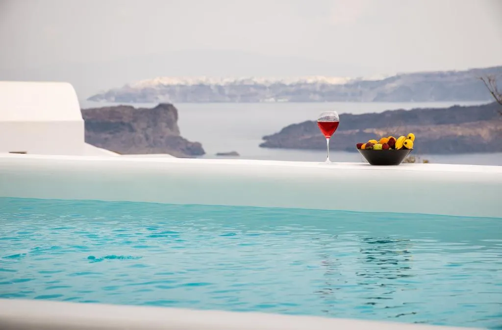General view, Cape 9, Santorini