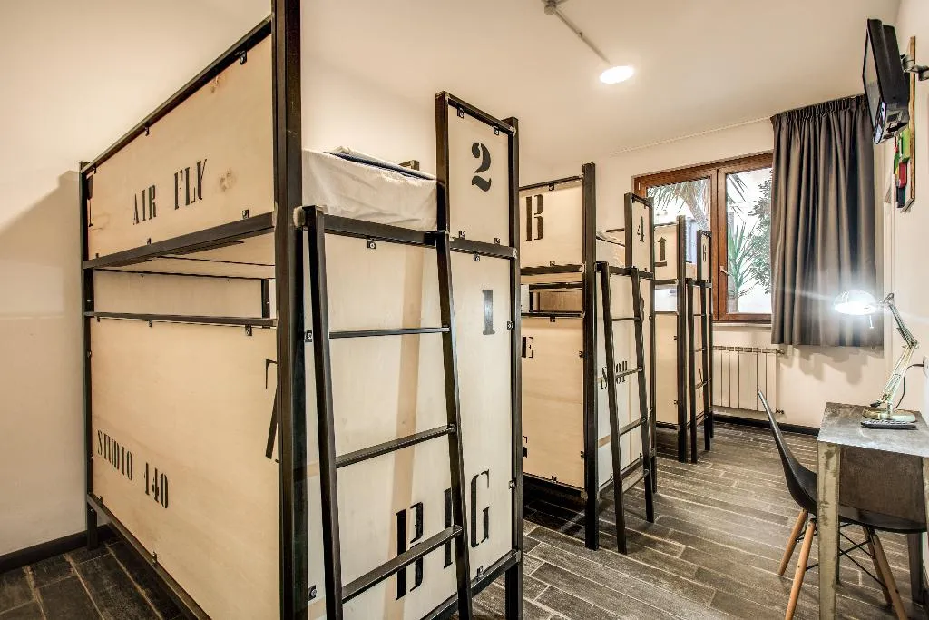 Bed in dormitory CAPACITY 6 Room, Hostel Trastevere 2, Rome