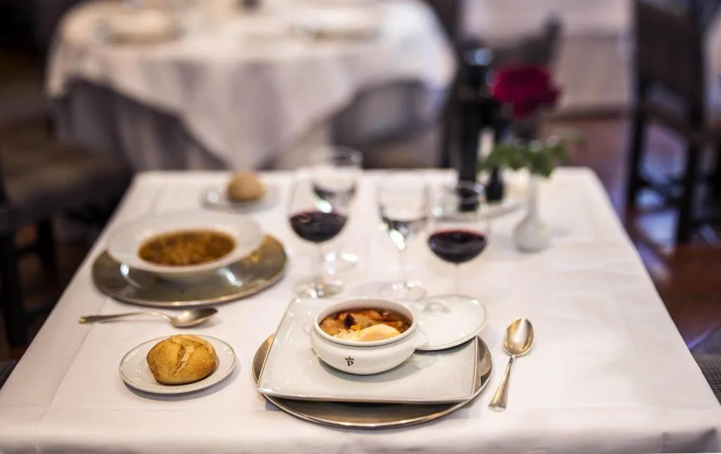 Restaurant, Parador de Avila, Madrid