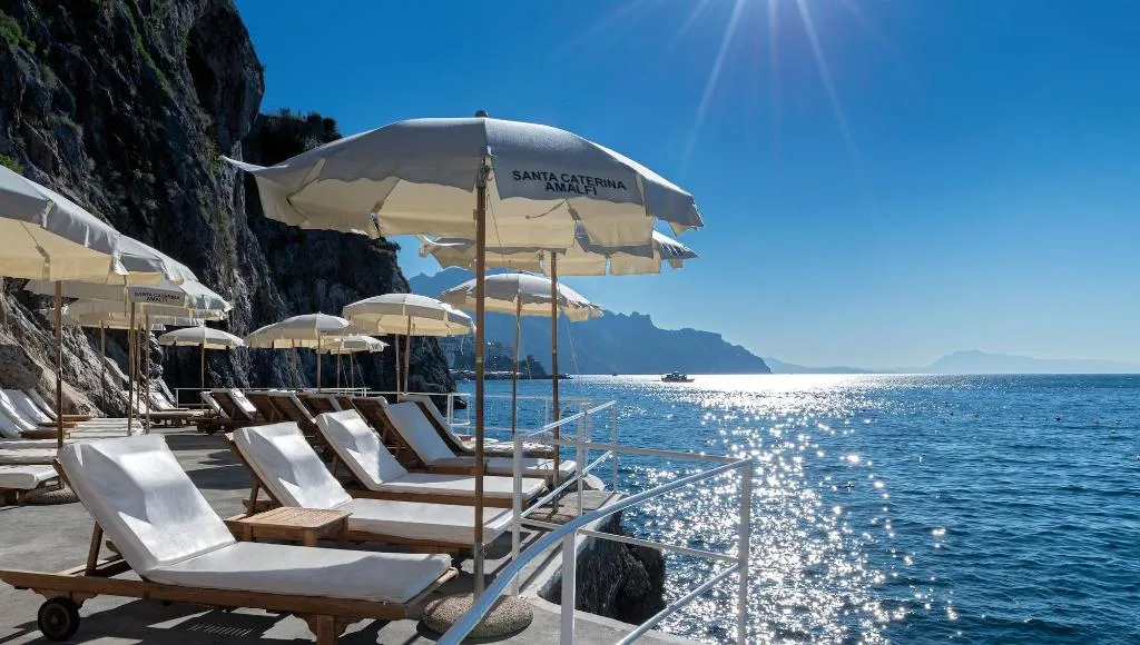 Beach, Hotel Santa Caterina, Naples