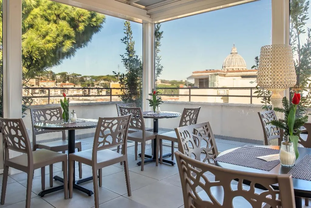 Terrace, Fragrance St Peter Hotel, Rome