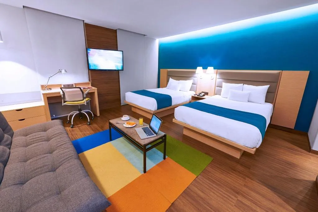 SUITE TWO DOUBLE BEDS Room, City Suites Playa del Carmen, Playa Del Carmen