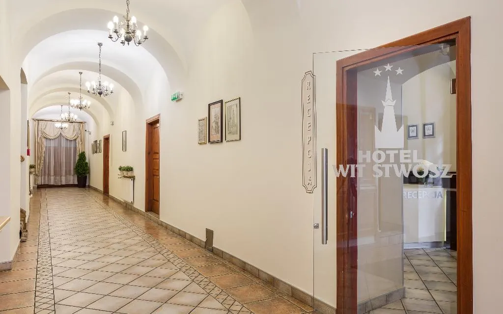 Lobby, Wit Stwosz Hotel, Krakow