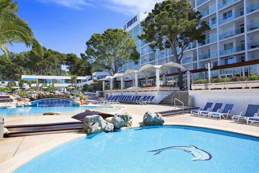 Pool, Hipotels Eurotel Punta Rotja, Majorca