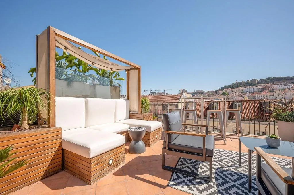 Terrace, The Art Inn Lisbon, Lisbon