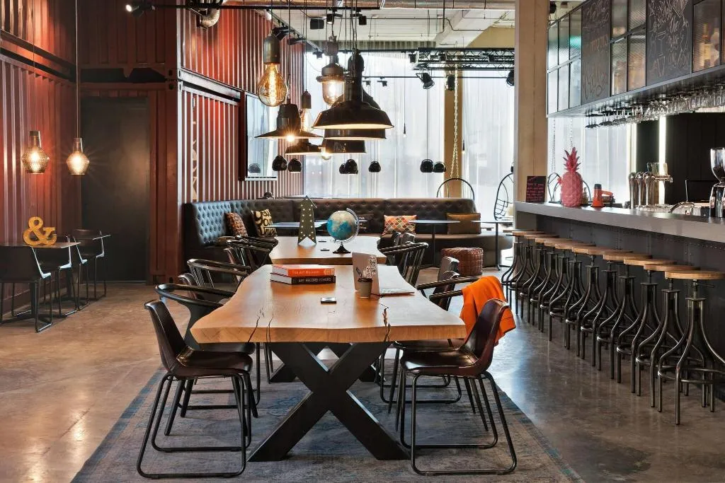 Restaurant, Moxy Amsterdam Houthavens, Amsterdam