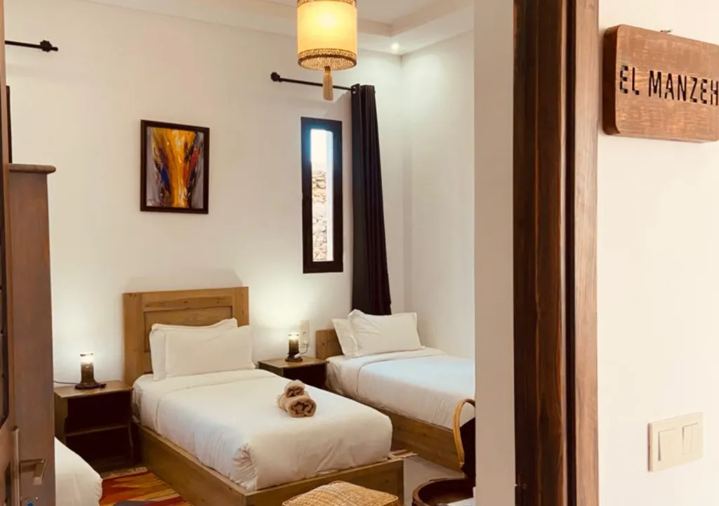 TRIPLE THREE BEDS Room, Dar Ayman hotel, Essaouira