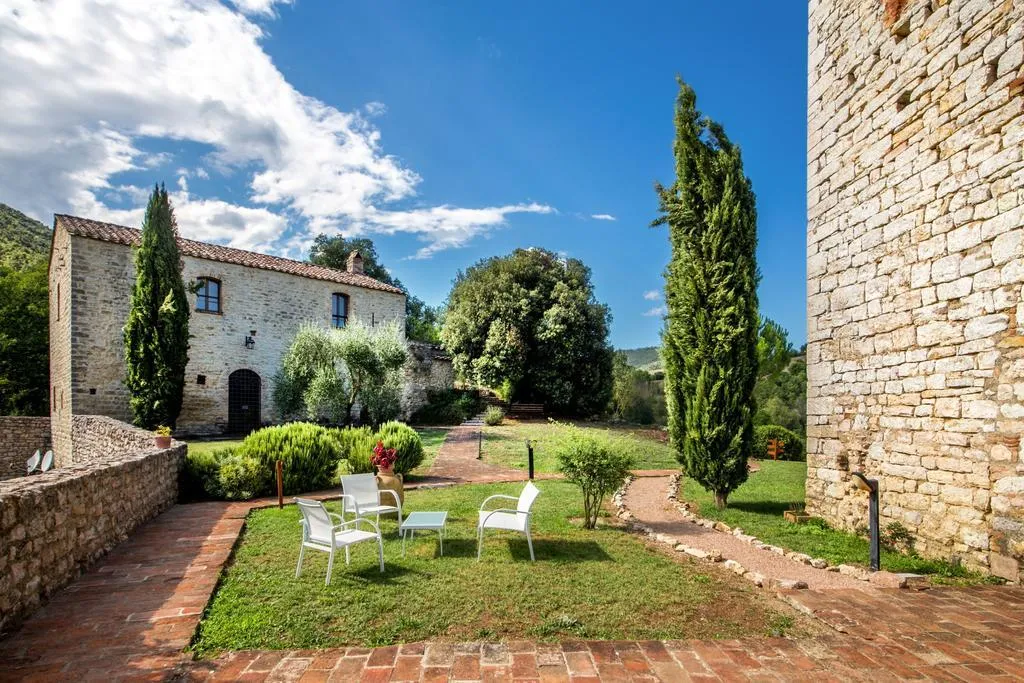 Terrace, Castello Valenzino, Perugia