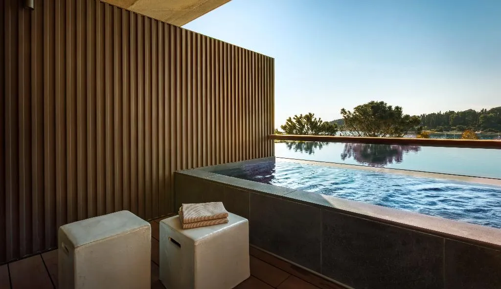 DOUBLE DELUXE SEA VIEW Room, Grand Park Hotel Rovinj by Maistra Collection, Istria