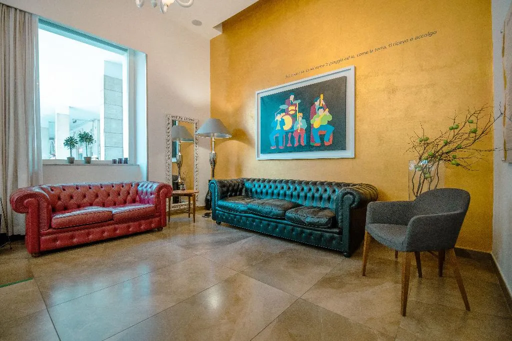 Lobby, Hotel Bruman Salerno, Naples