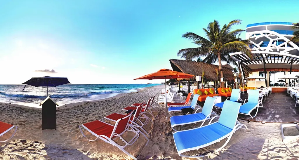 Beach, The Carmen Hotel - Ocean Front, Playa Del Carmen