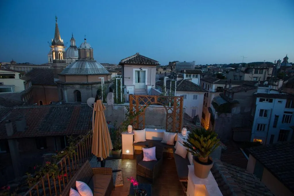 Terrace, Relais Arco Della Pace, Rome