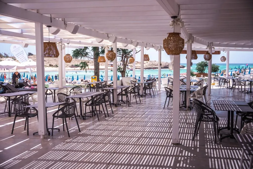 Terrace, Pavlo Napa Beach Hotel, Cyprus