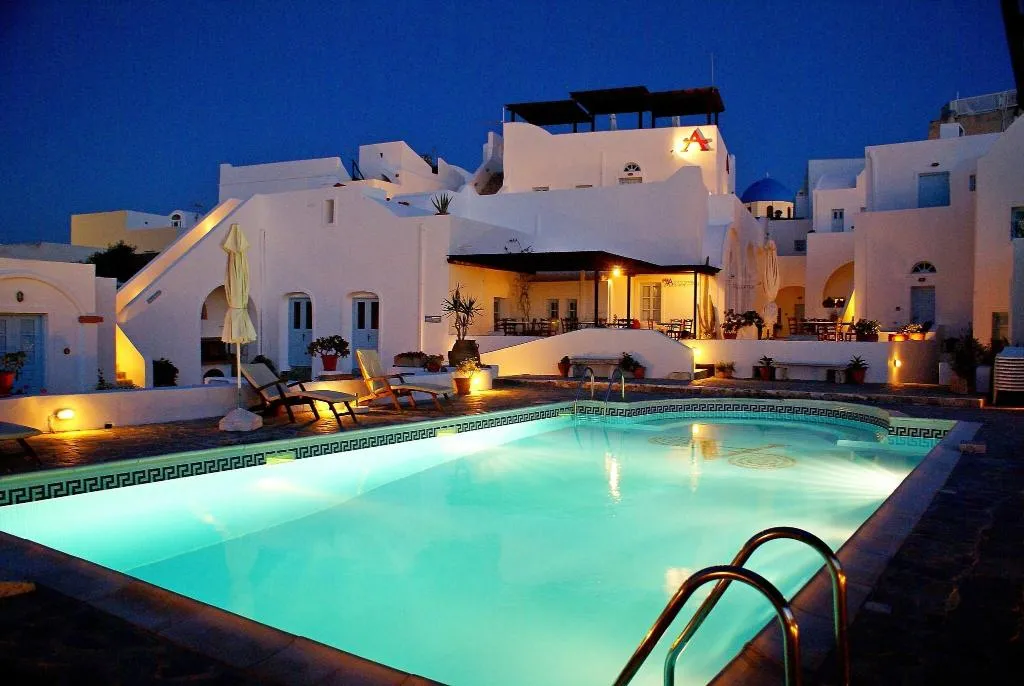 Pool, Aethrio Sunset Village, Santorini