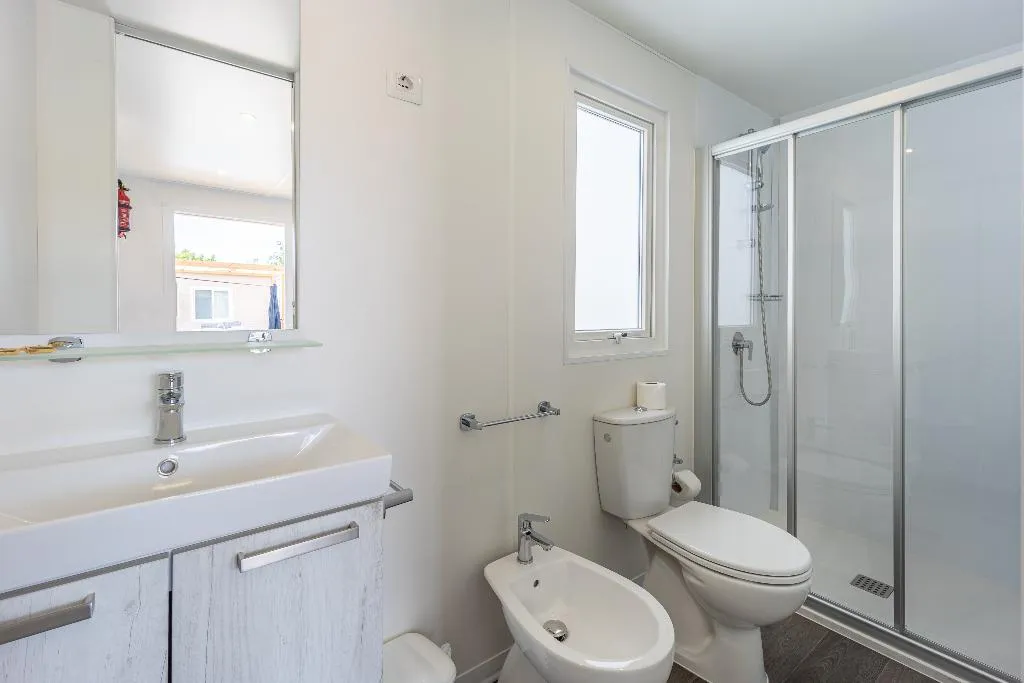 MOBILE HOME TWO BEDROOMS Room, Mobilhomes Camping Oliva, Istria