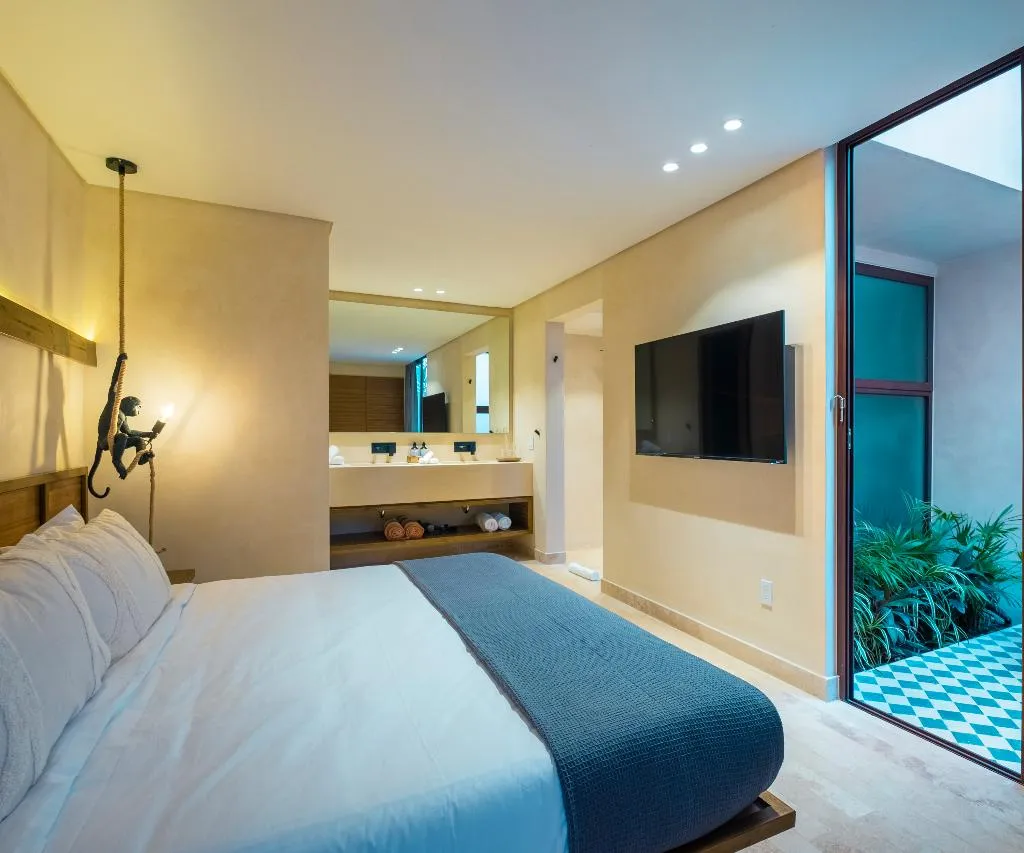 DOUBLE WITH TERRACE Room, Faisano Nomadas Boutique Hotel, Cancun Area