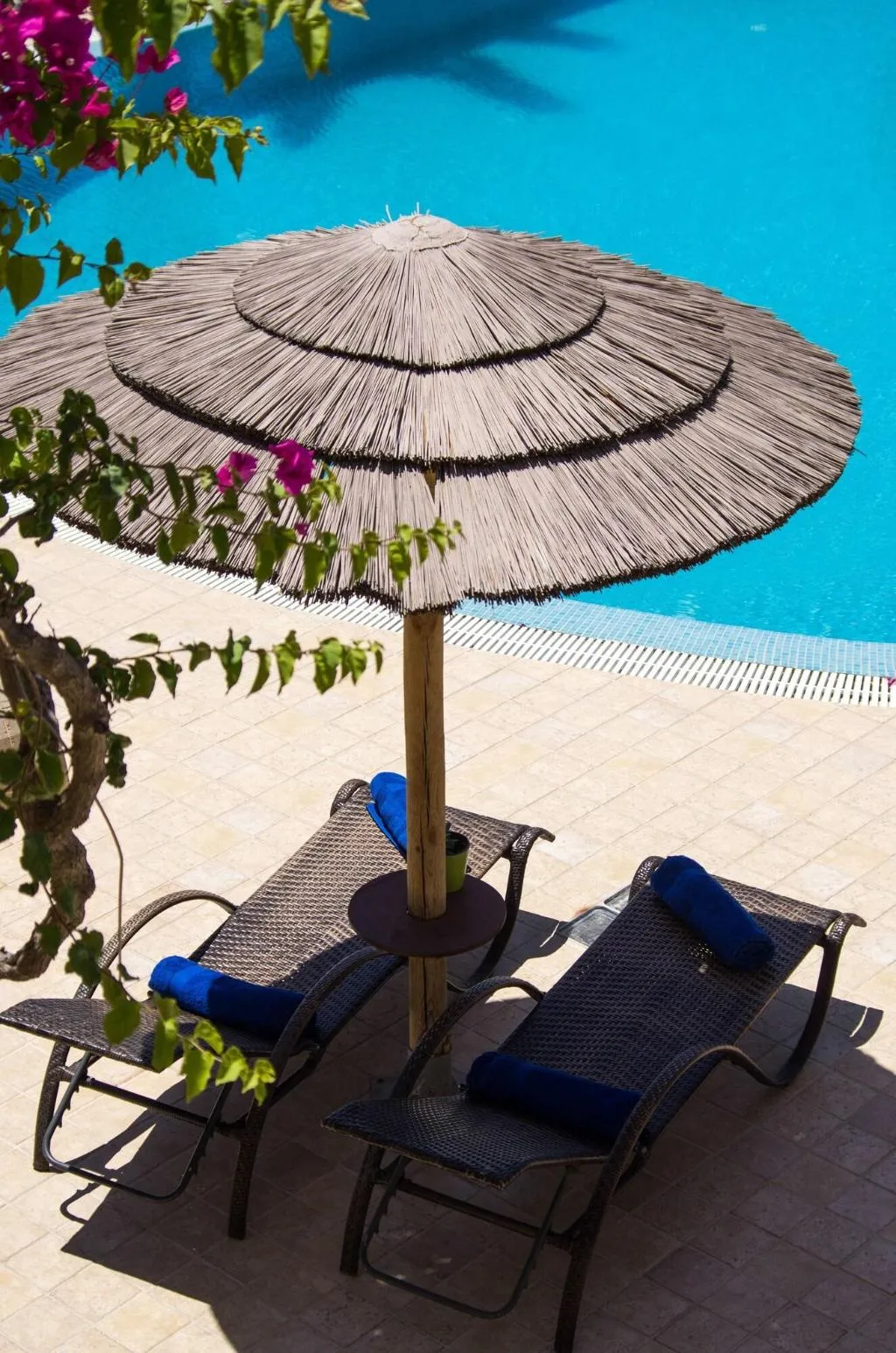 Pool, Smaragdi Hotel, Santorini