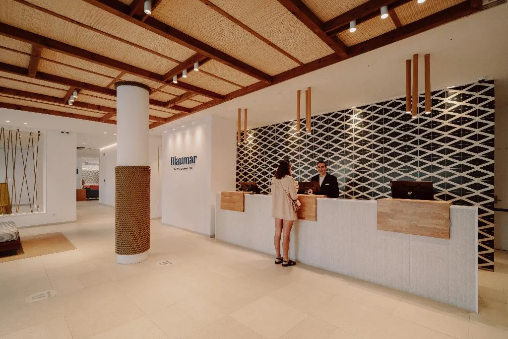 Lobby, Blaumar Hotel, Costa Dorada