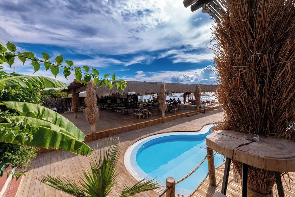 General view, Grand Hotel Saranda, Southern Albania