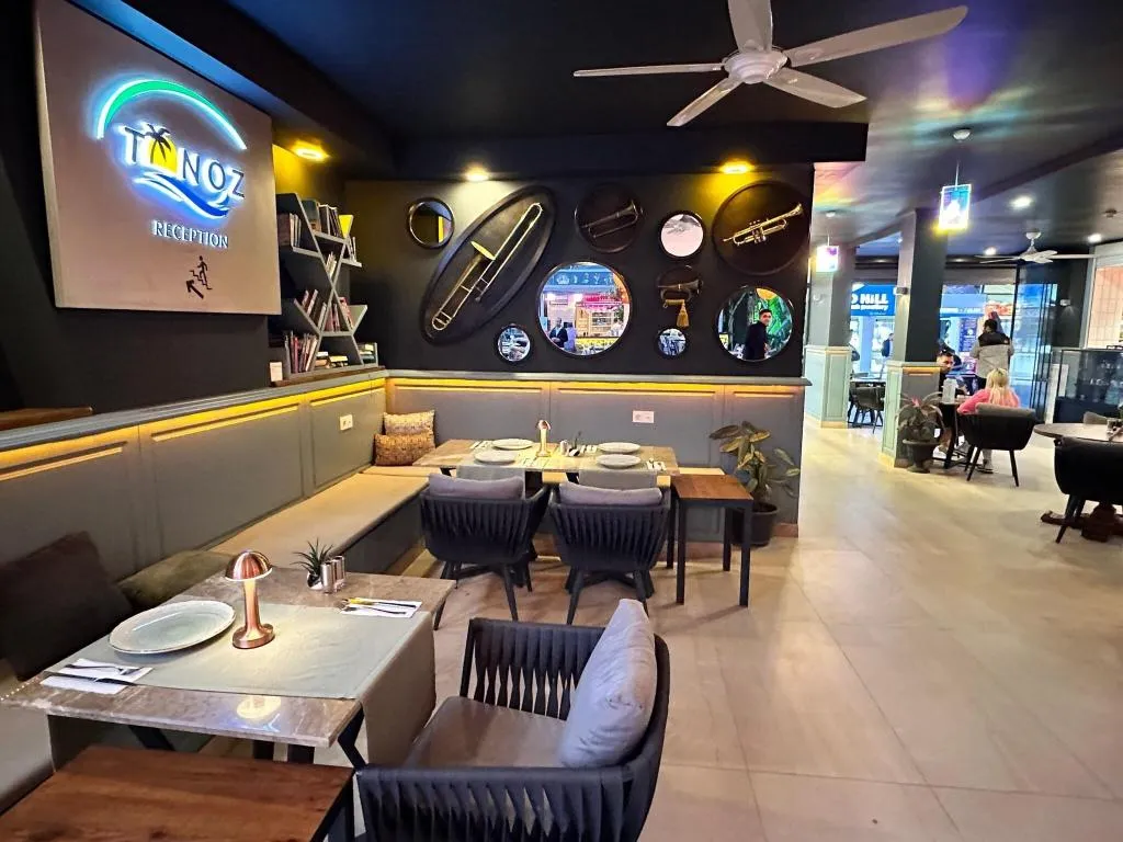 Restaurant, Tonoz Beach Hotel, Dalaman