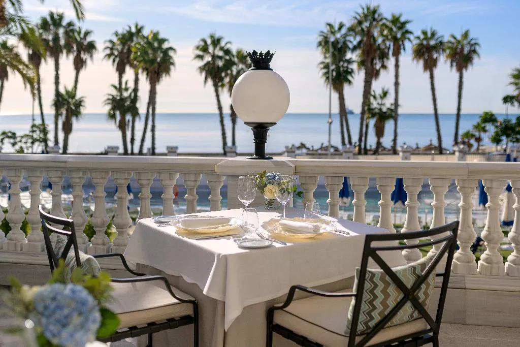 Terrace, Gran Hotel Miramar, Costa Del Sol
