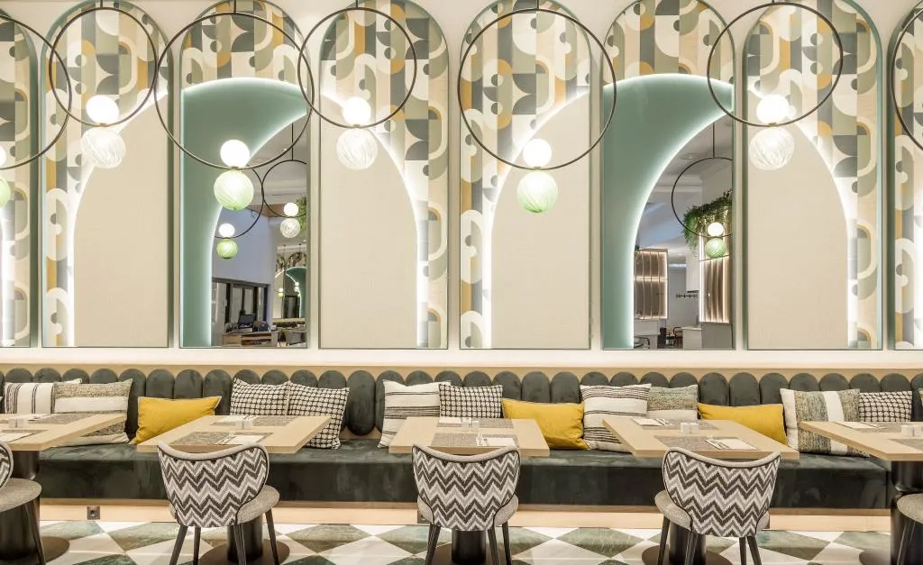 Restaurant, Ilunion Les Corts Spa, Barcelona