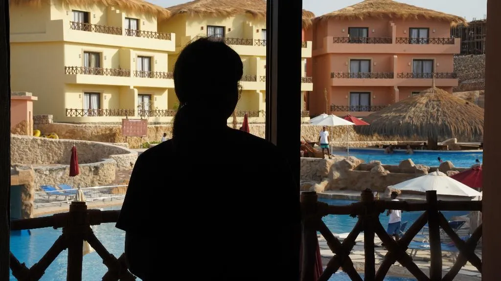 DOUBLE DELUXE POOL VIEW Room, Amarina Jannah Resort & Aqua Park, Red Sea Riviera