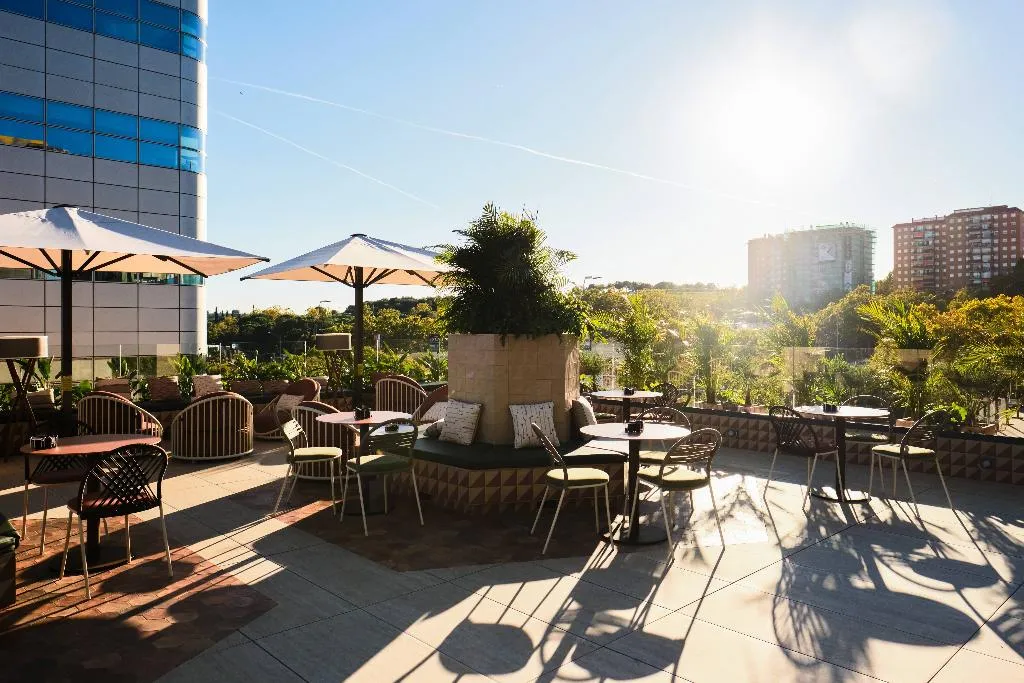 Terrace, Catalonia Gran Hotel Verdi, Barcelona