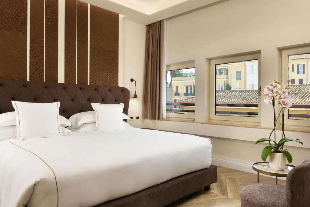 SUITE WITH JACUZZI Room, Grand Hotel Palatino, Rome
