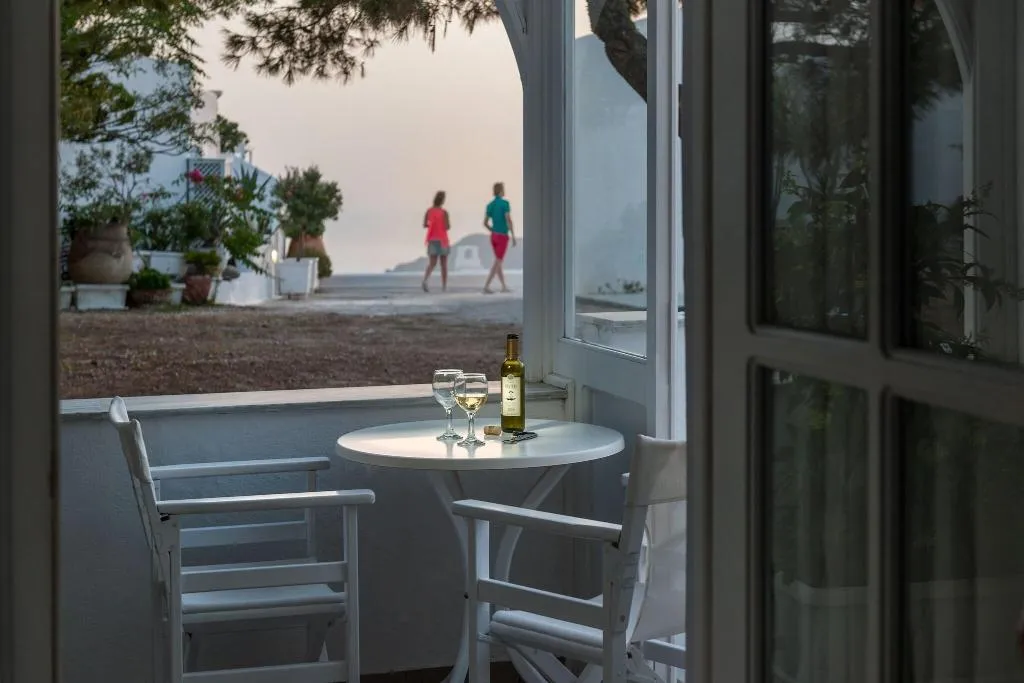 Terrace, Casa Bianca Hotel, Santorini