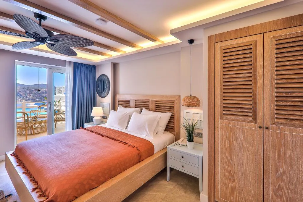 DOUBLE SIDE SEA VIEW Room, Kalkan Saray Suites, Dalaman