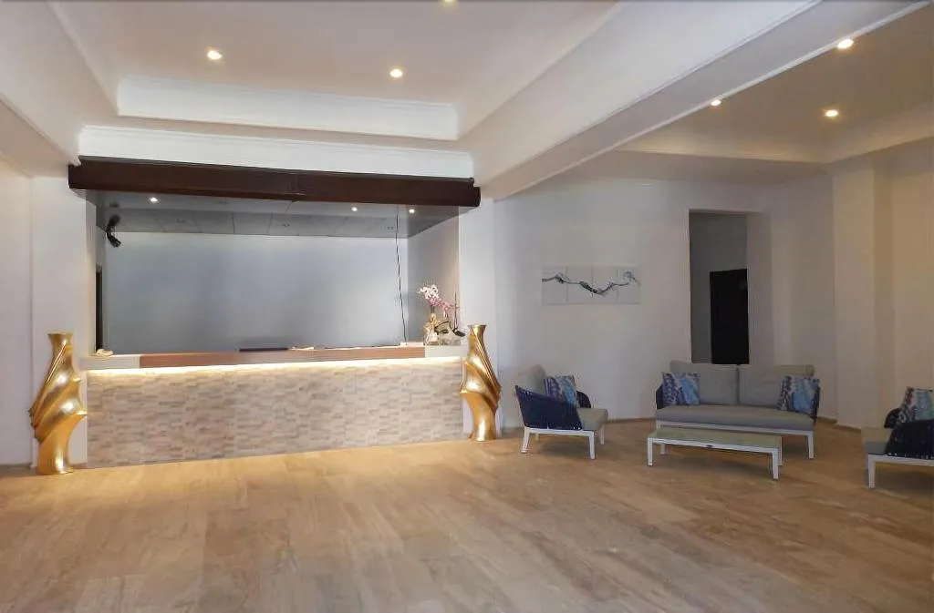 Lobby, Ladonia Hotels Luna Beach Ex Club Blue White, Bodrum