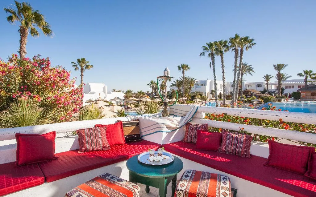 Terrace, Seabel Aladin Hotel, Tunisia