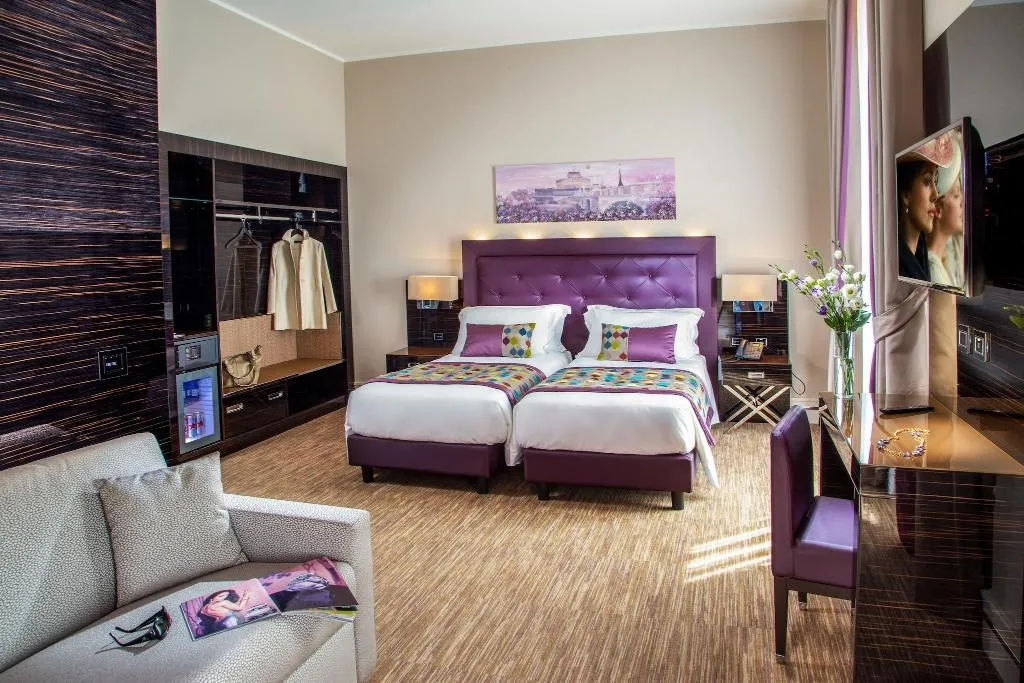 Room, Gioberti Art Hotel, Rome