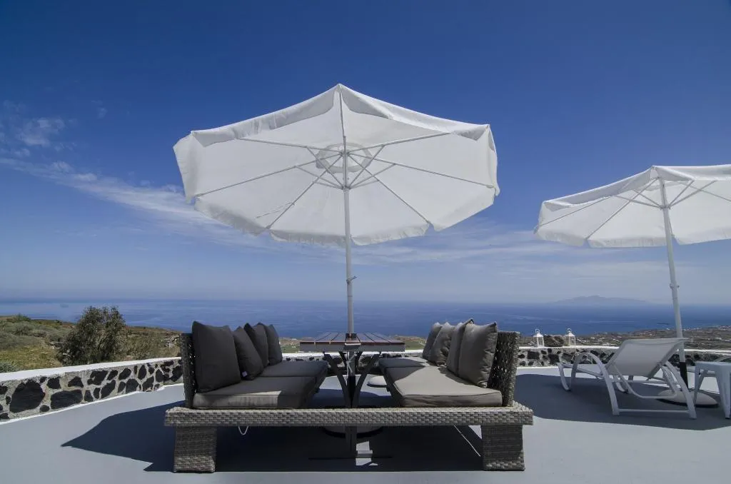 Terrace, Belle etoile Villas, Santorini