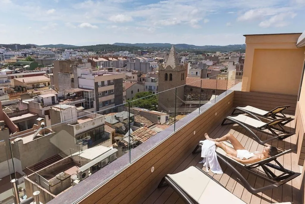 Terrace, Hotel Marsol, Costa Brava