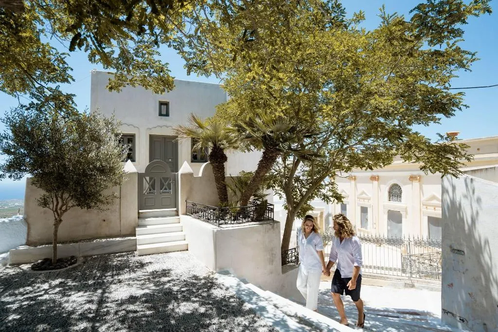General view, Kastro Mansion, Santorini