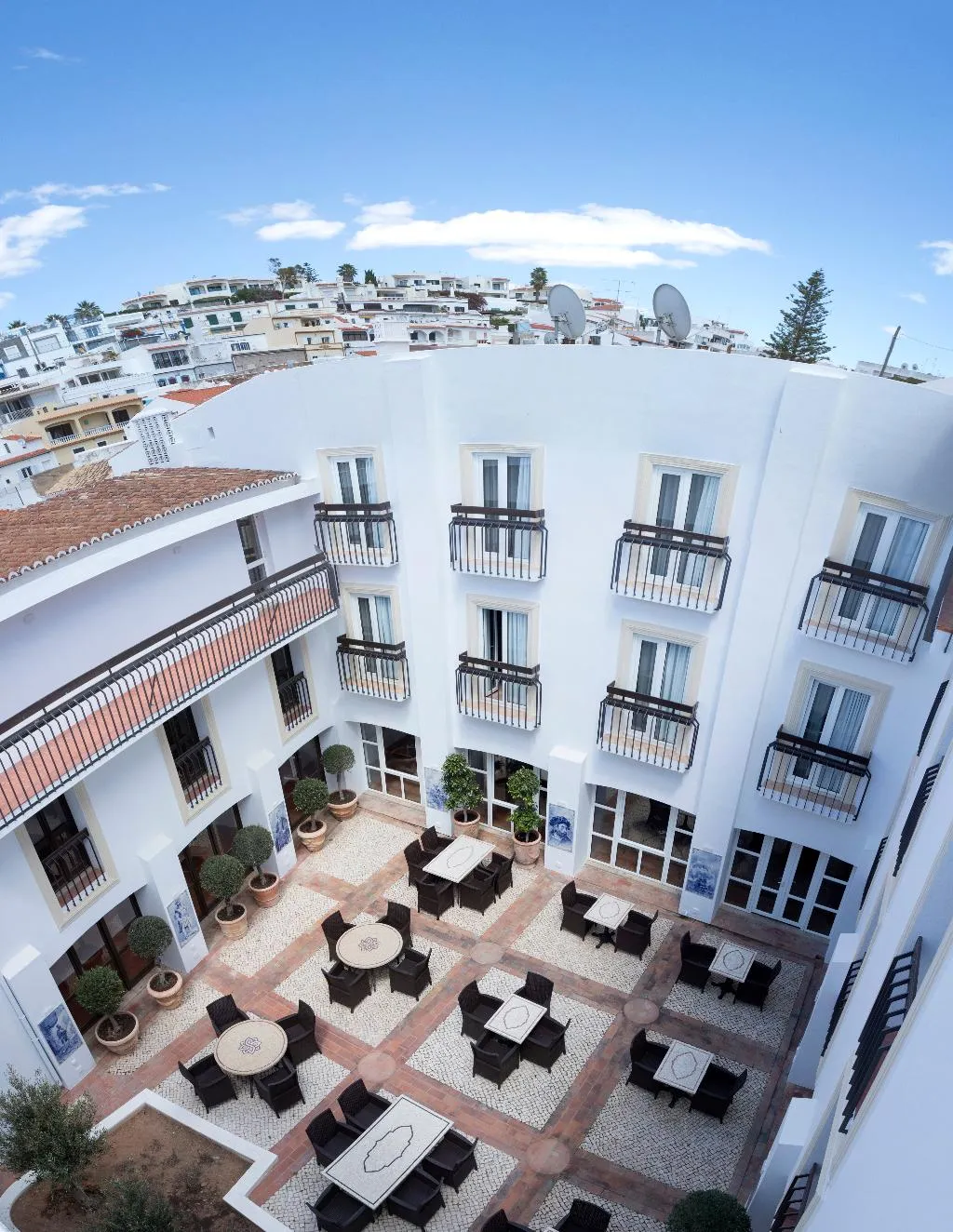 Terrace, Carvoeiro Plaza, Algarve