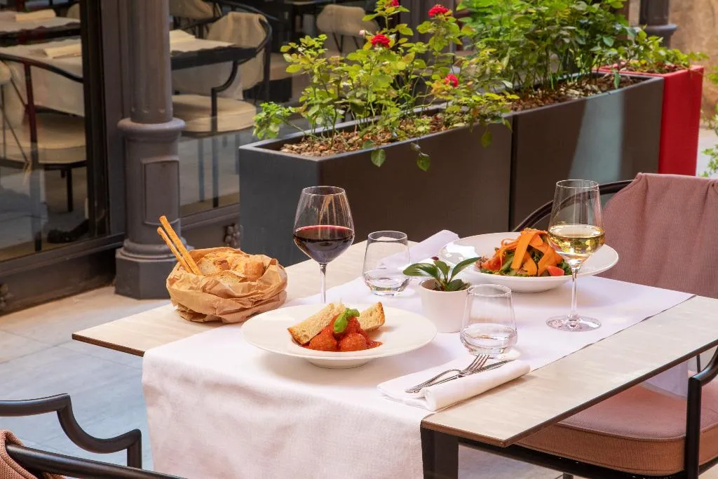 Restaurant, Rose Garden Palace, Rome