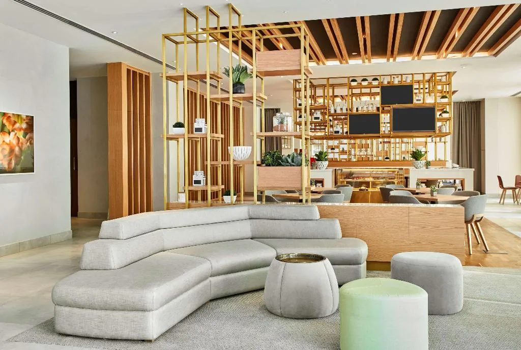 Lobby, Hilton Garden Inn Hotel Mall Avenue, Dubai