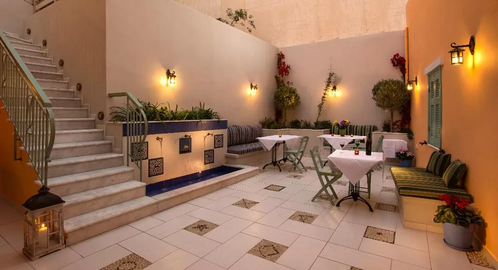 Terrace, Efchi Suites 1904, Rhodes